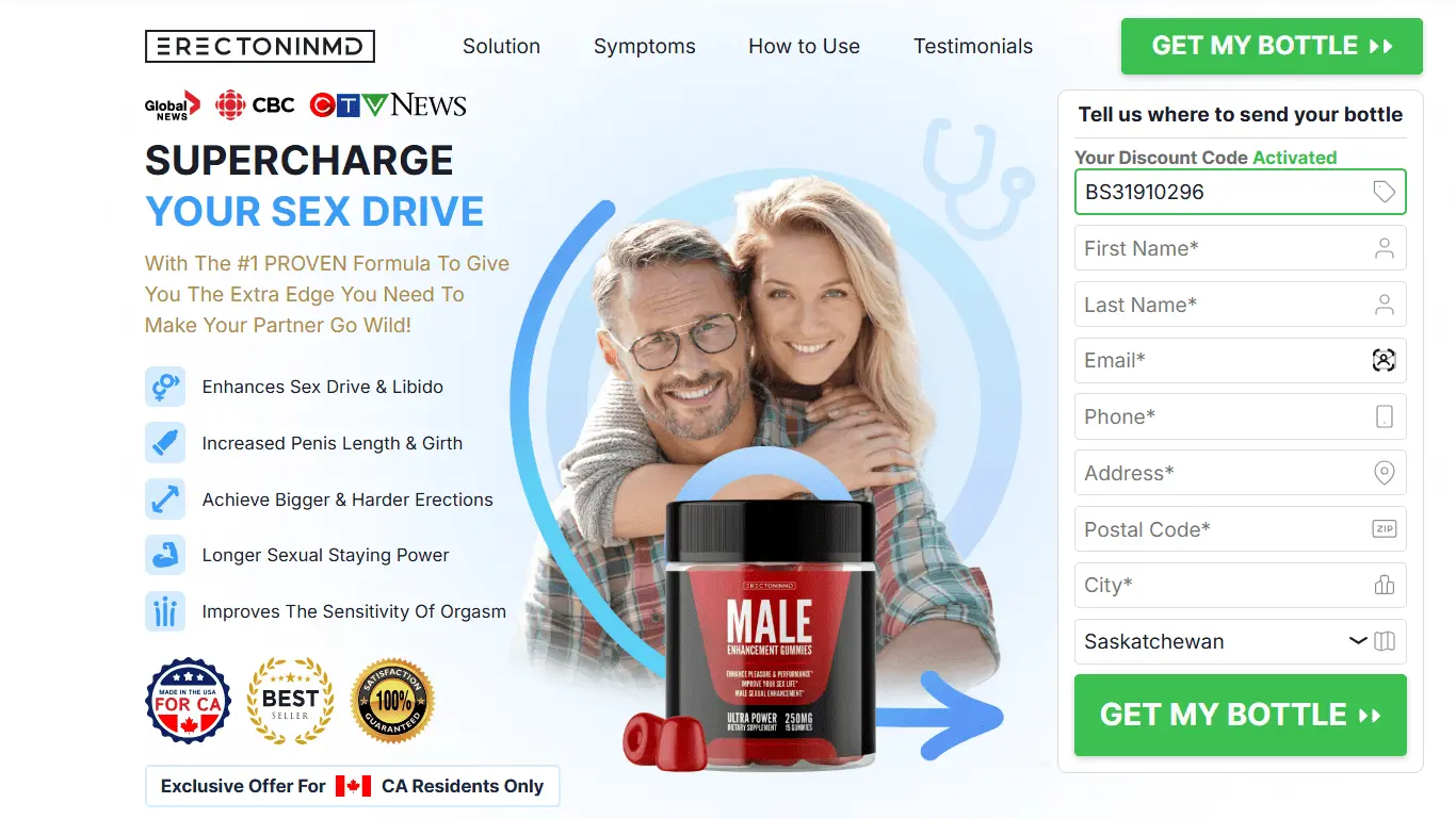 Erectonin MD Order Page